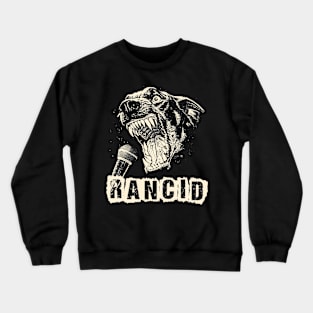 rancid ll scream Crewneck Sweatshirt